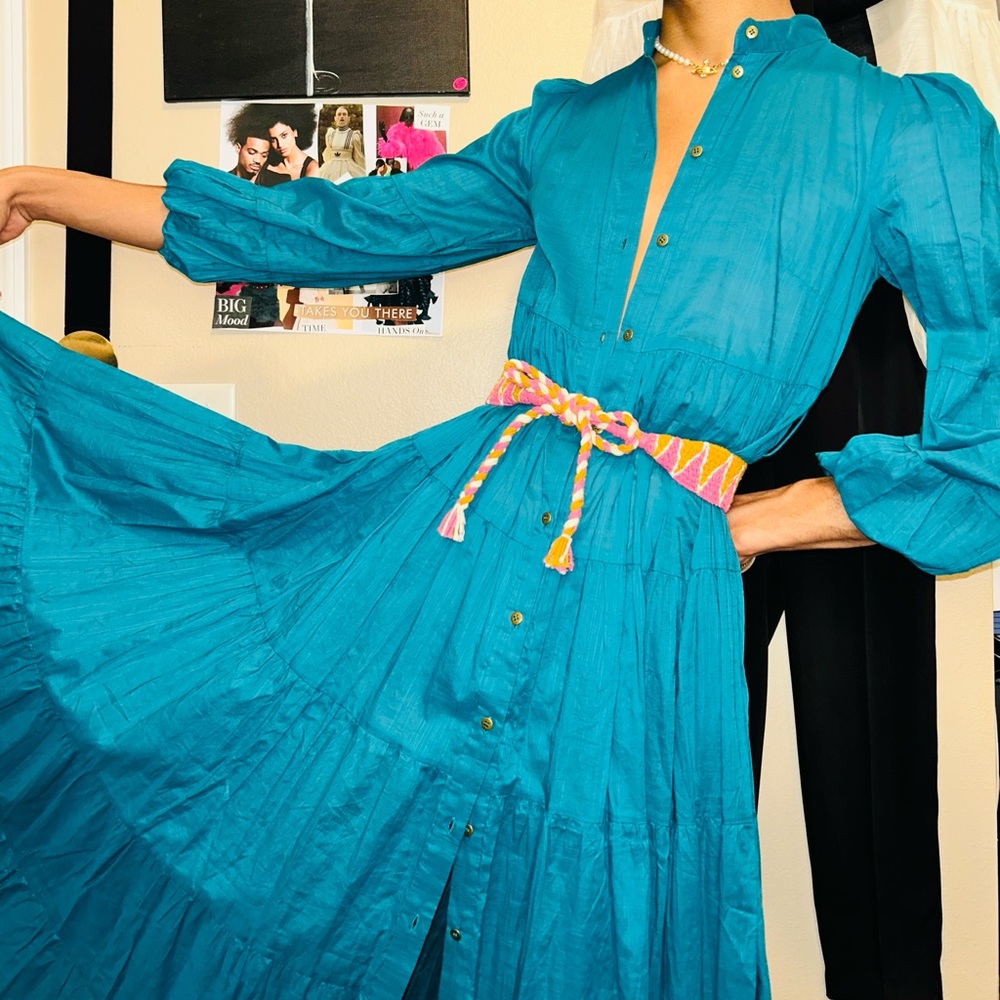 Zimmermann Fiesta Billow Long Dress